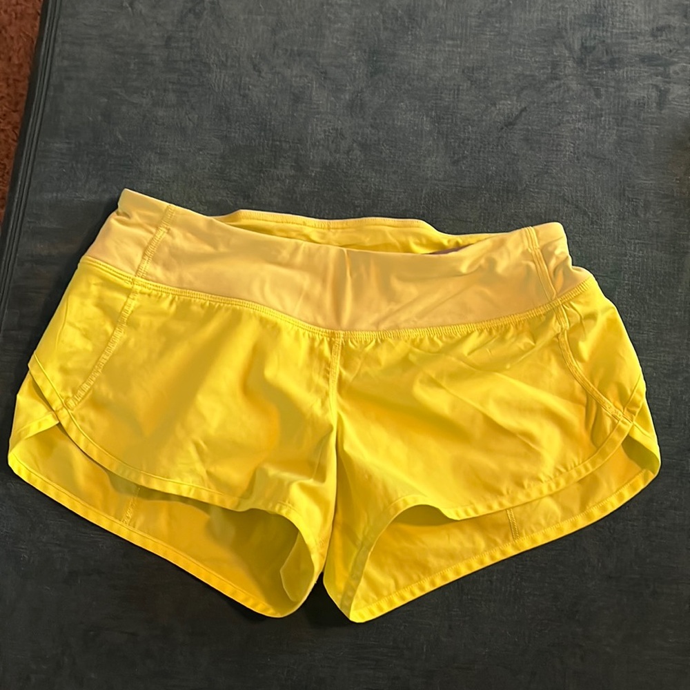 EUC Lululemon Speed Shorts